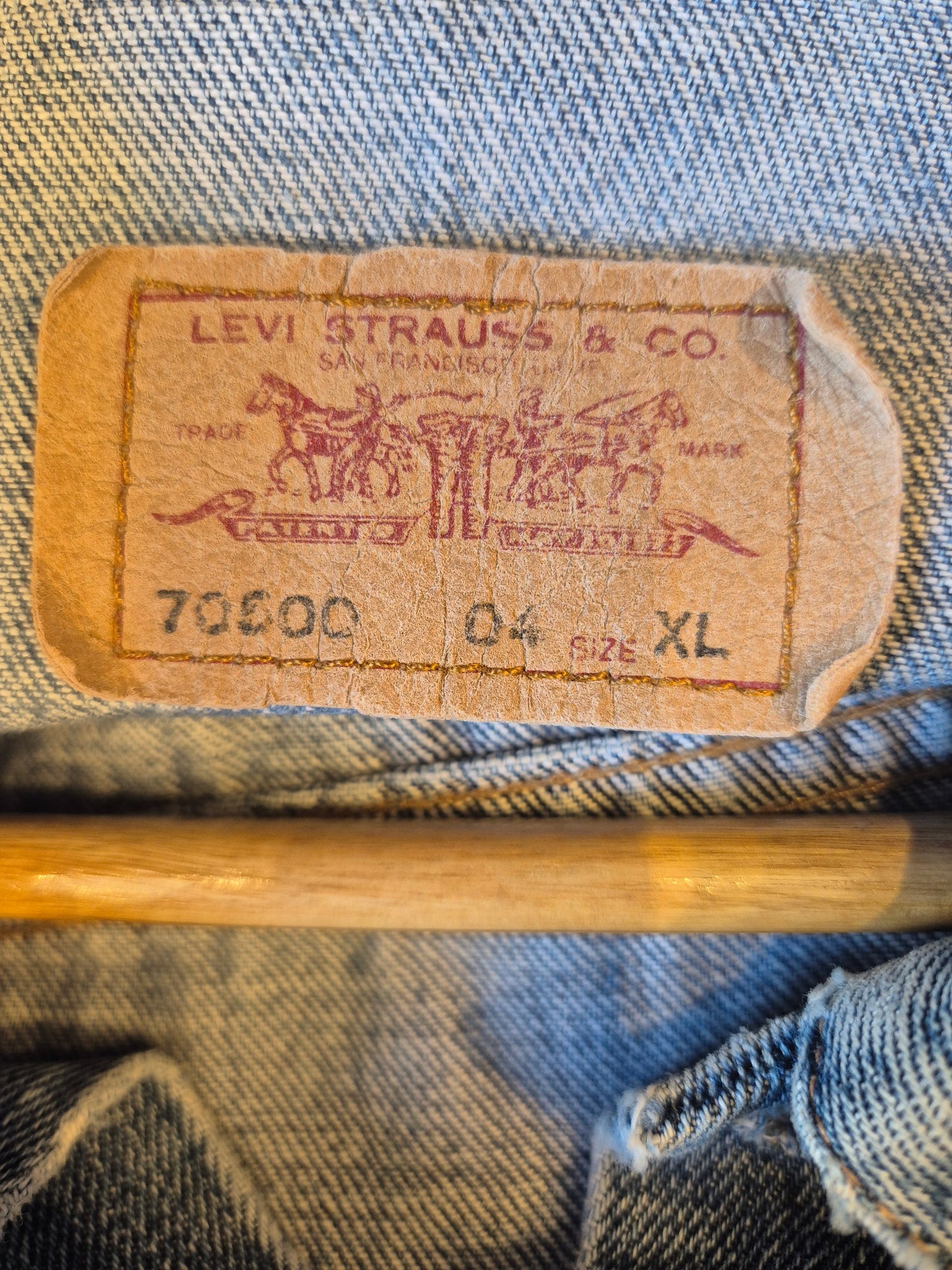 Unisex Hand-painted Levi's Denim