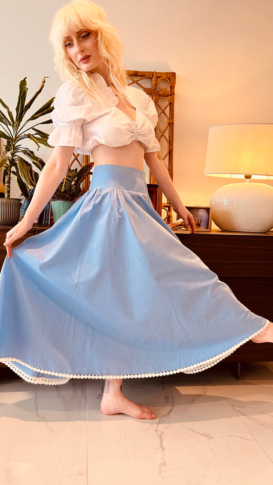 1970s Prairie Skirt